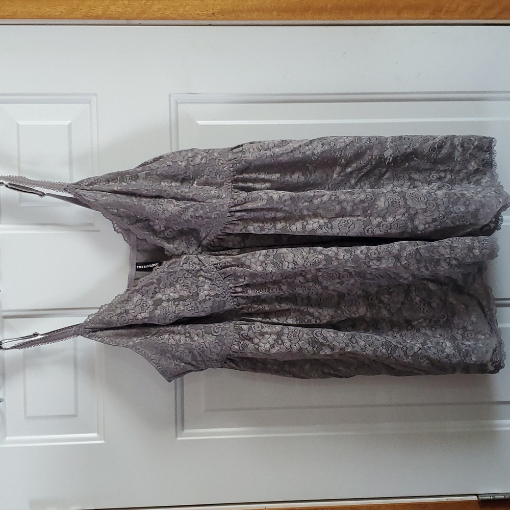 Grey babydoll